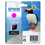 Original Epson C13T32434010 T3243 Tintenpatrone Magenta