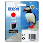Original Epson C13T32474010 T3247 Tintenpatrone Rot