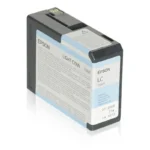Original Epson C13T580500 T5805 Tintenpatrone Cyan Hell