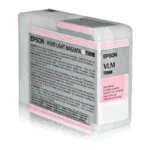 Original Epson C13T580B00 T580B Tintenpatrone Magenta Hell