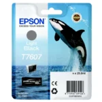 Original Epson C13T76074010 T7607 Tintenpatrone Grau