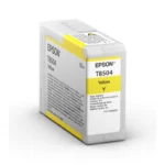 Original Epson C13T850400 T8504 Tintenpatrone Gelb