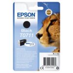 Original Epson Stylus D 120 C13T07114011 T0711 Druckerpatrone Schwarz
