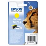 Original Epson Stylus D 120 C13T07144011 T0714 Druckerpatrone Gelb