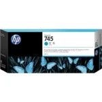 Original Hp F9K03A 745 Tintenpatrone Cyan
