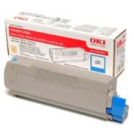Original Oki C 5600 43381907 Toner Cyan