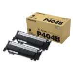 Original Samsung Cltp404Bels P404B Toner Schwarz