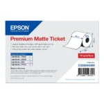 Epson Prem Matte Ticket 80Mmx50M Beleg Couponrolle Endlos