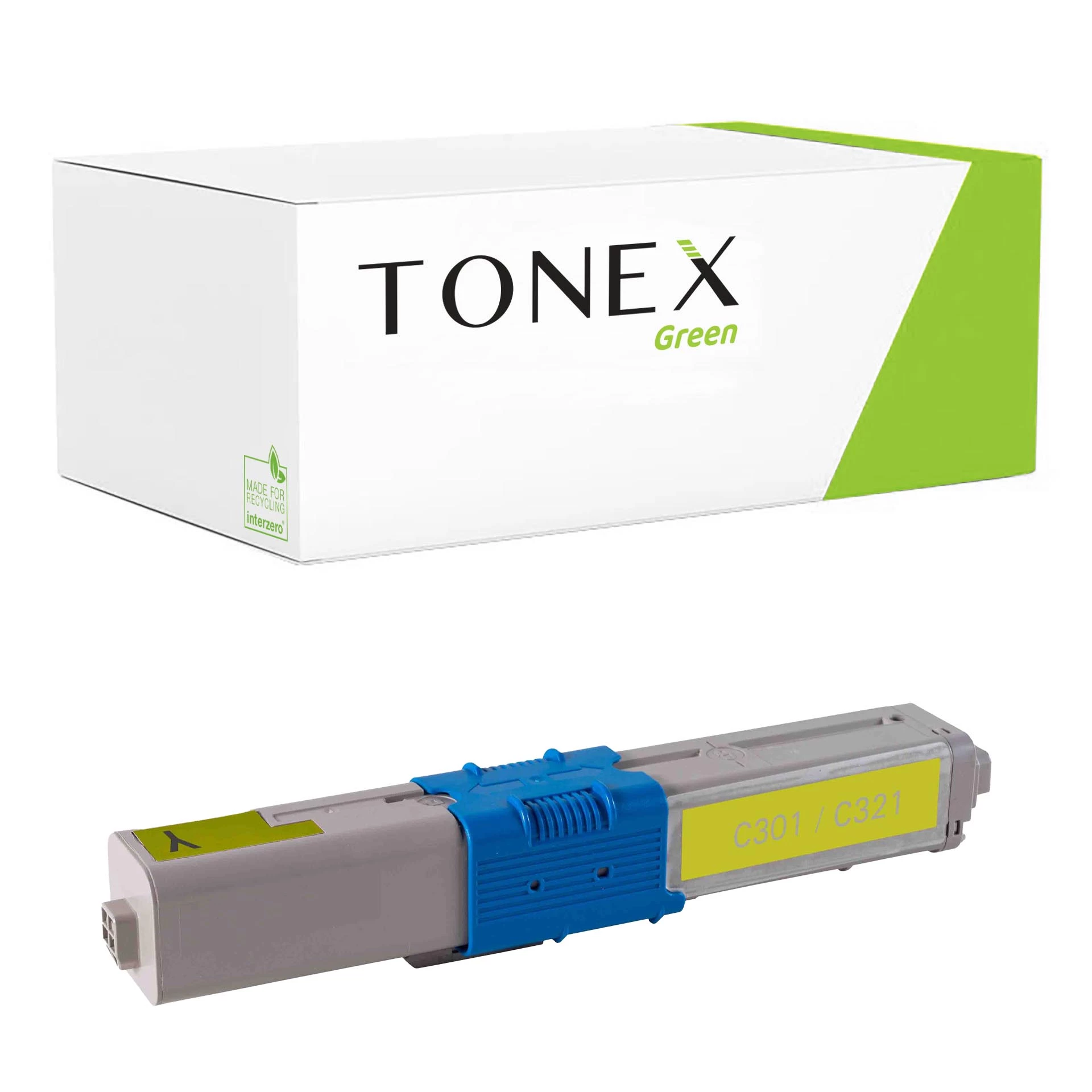 rmcc321y Toner Modul Komp Zu Oki C301 C321 Cu92Lcco - Image 1