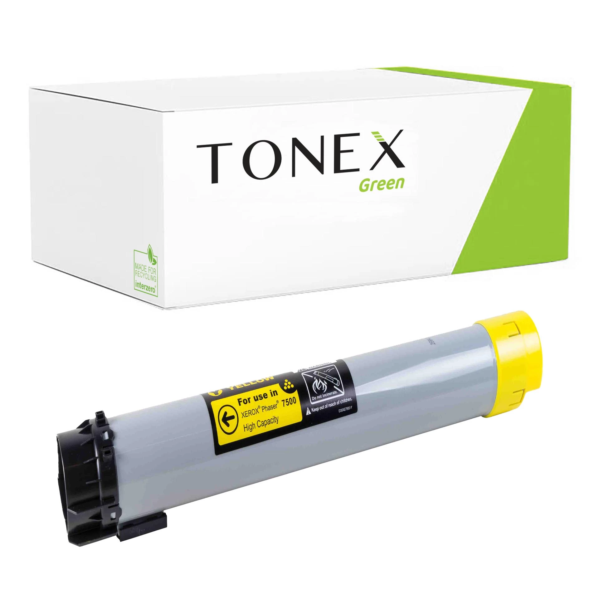 rmcx7500y Toner Modul Komp Zu Xerox Phaser 7500 Rzpjimnb - Image 1