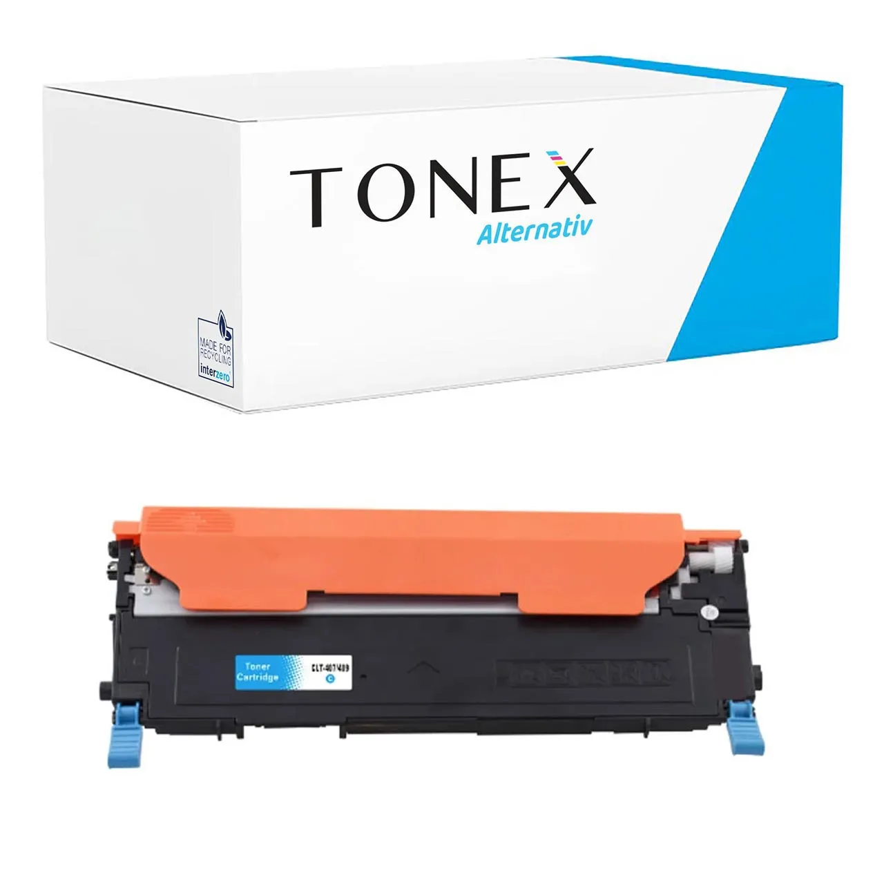 samsung-clp-310-cyan Tonex Alternativ Fur Samsung Clp 310 Clt C4092S Toner Cyan Bis Zu 1000 Seiten - Image 1