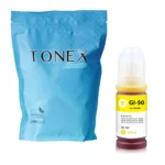 Tonex Alternativ Fur Canon Gi 50Y 3405C001 Tinte Gelb Bis Zu 7700 Seiten 70Ml