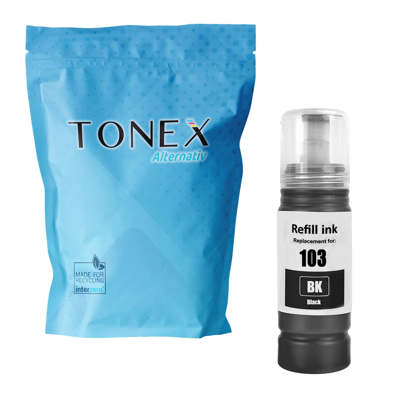 tonex-epson-103bk Tonex Alternativ Fur Epson 103Bk C13T00S14A10 Tintenflasche Schwarz 65Ml - Image 1
