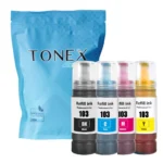 Tonex Alternativ Fur Epson 103Cmybk Tintenflasche Schwarz Cyan Magenta Gelb Multipack
